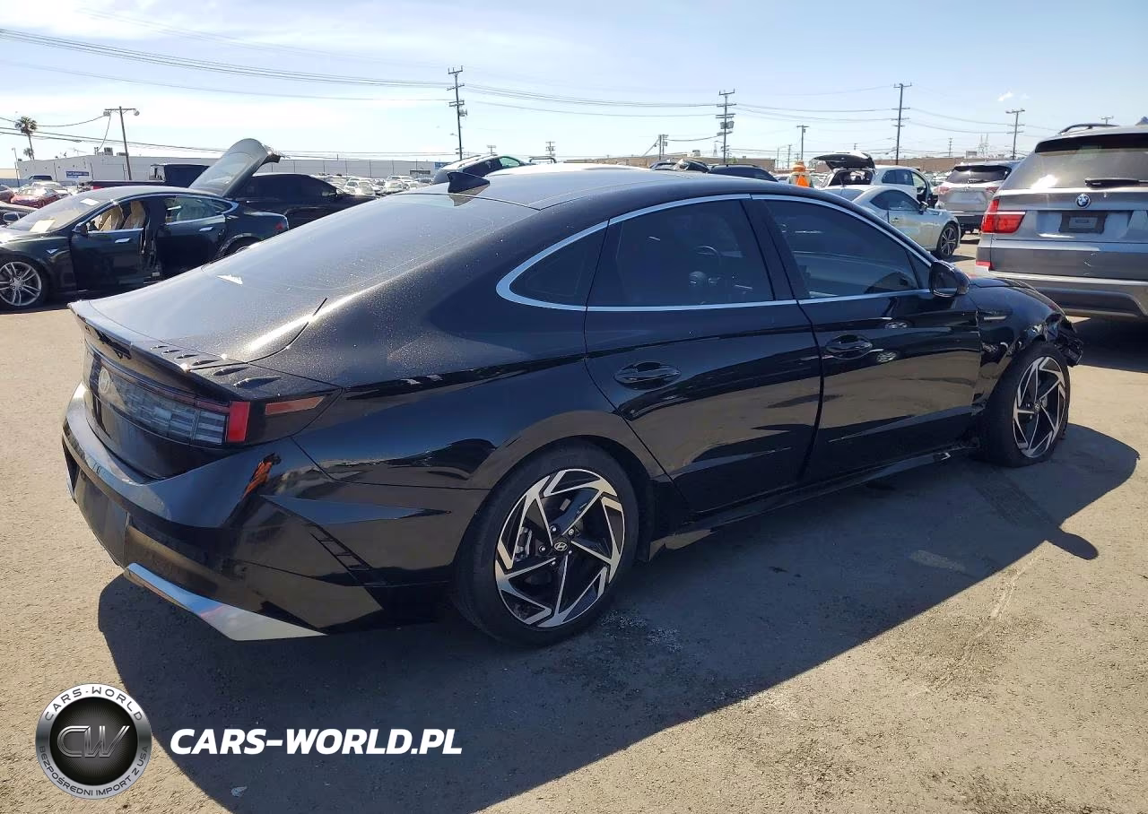 2024 Hyundai Sonata Sel VIN:KMHL14JA9RA388003 - 3