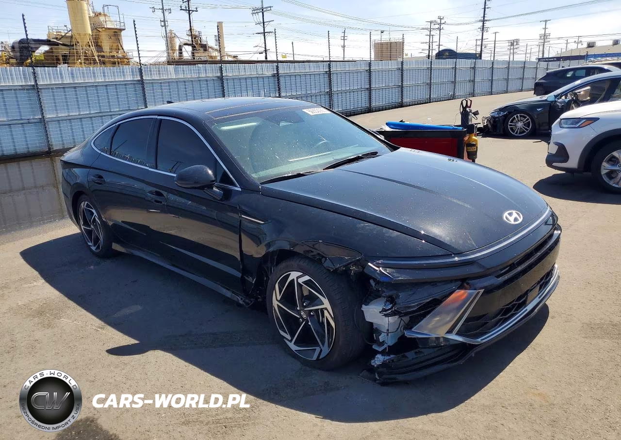 2024 Hyundai Sonata Sel VIN:KMHL14JA9RA388003 - 4