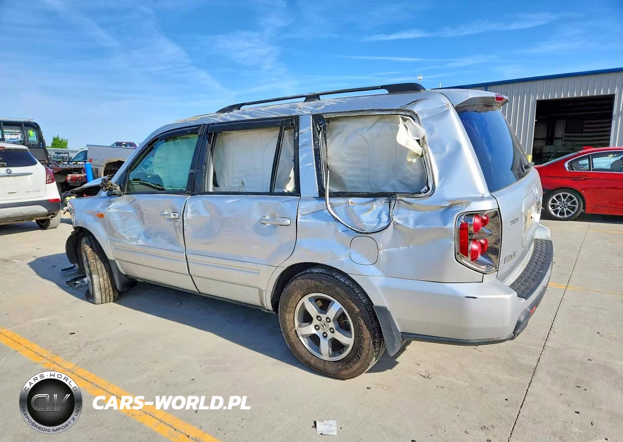 2007 Honda Pilot Exl VIN:5FNYF28537B012782 - 2