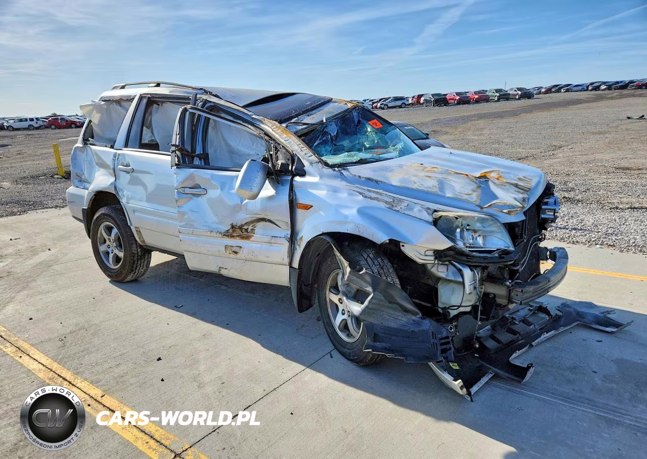 2007 Honda Pilot Exl VIN:5FNYF28537B012782 - 4