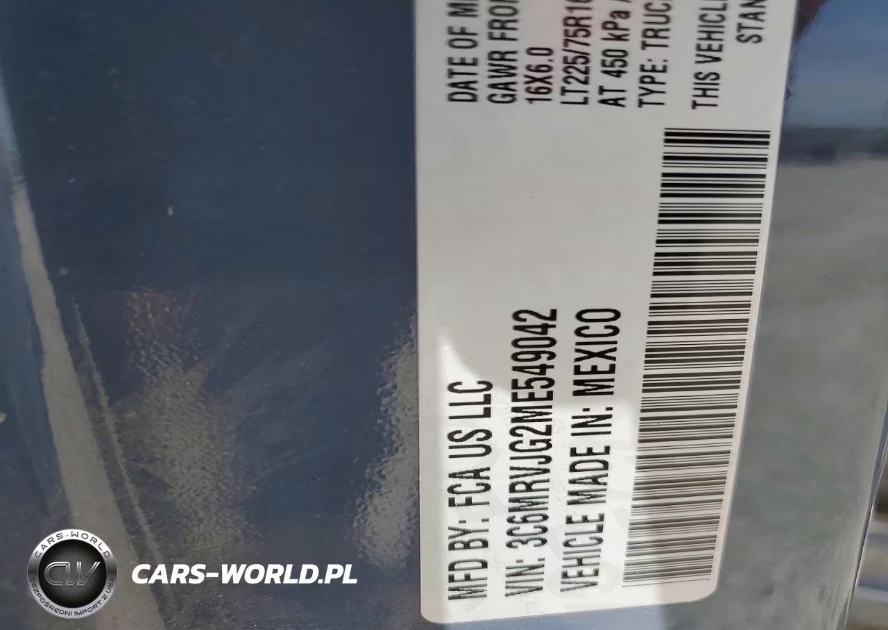 2021 Ram Promaster 3500 3500 High VIN:3C6MRVJG2ME549042 - 12
