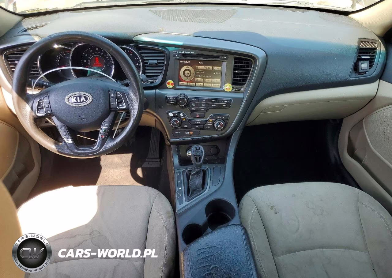 2012 Kia Optima Lx VIN:5XXGM4A76CG006300 - 8