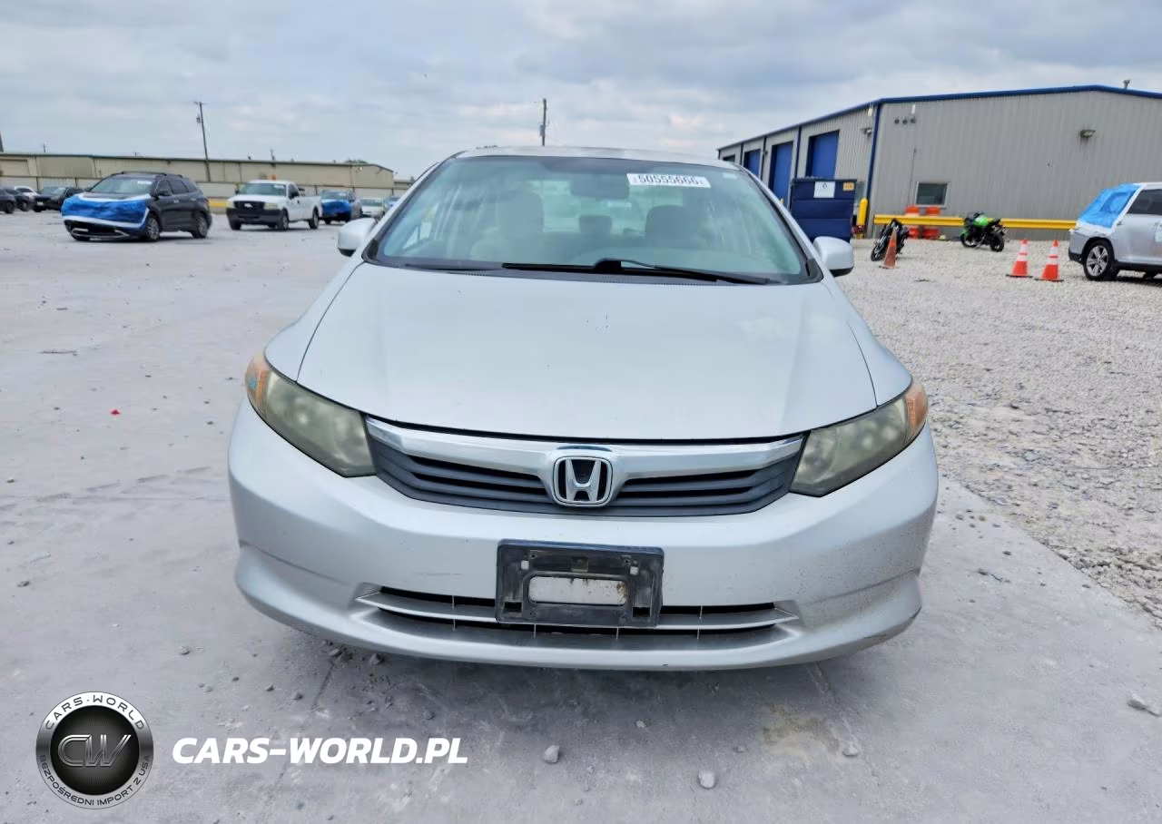 2012 Honda Civic Lx VIN:2HGFB2F58CH582398 - 5