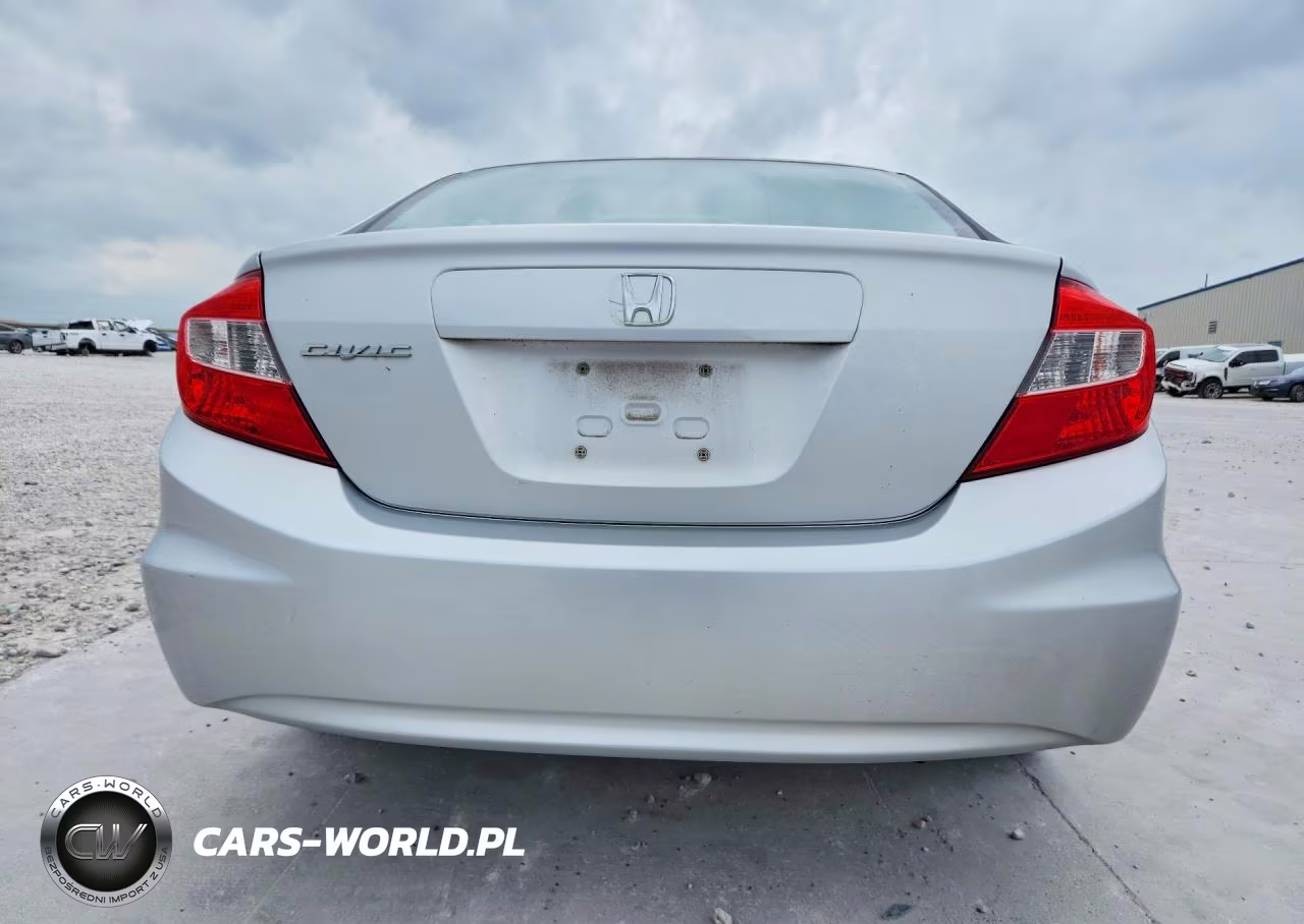 2012 Honda Civic Lx VIN:2HGFB2F58CH582398 - 6