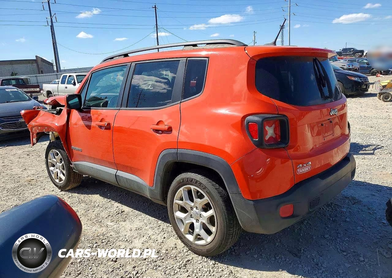2015 Jeep Renegade Latitude VIN:ZACCJBBT2FPB32404 - 2