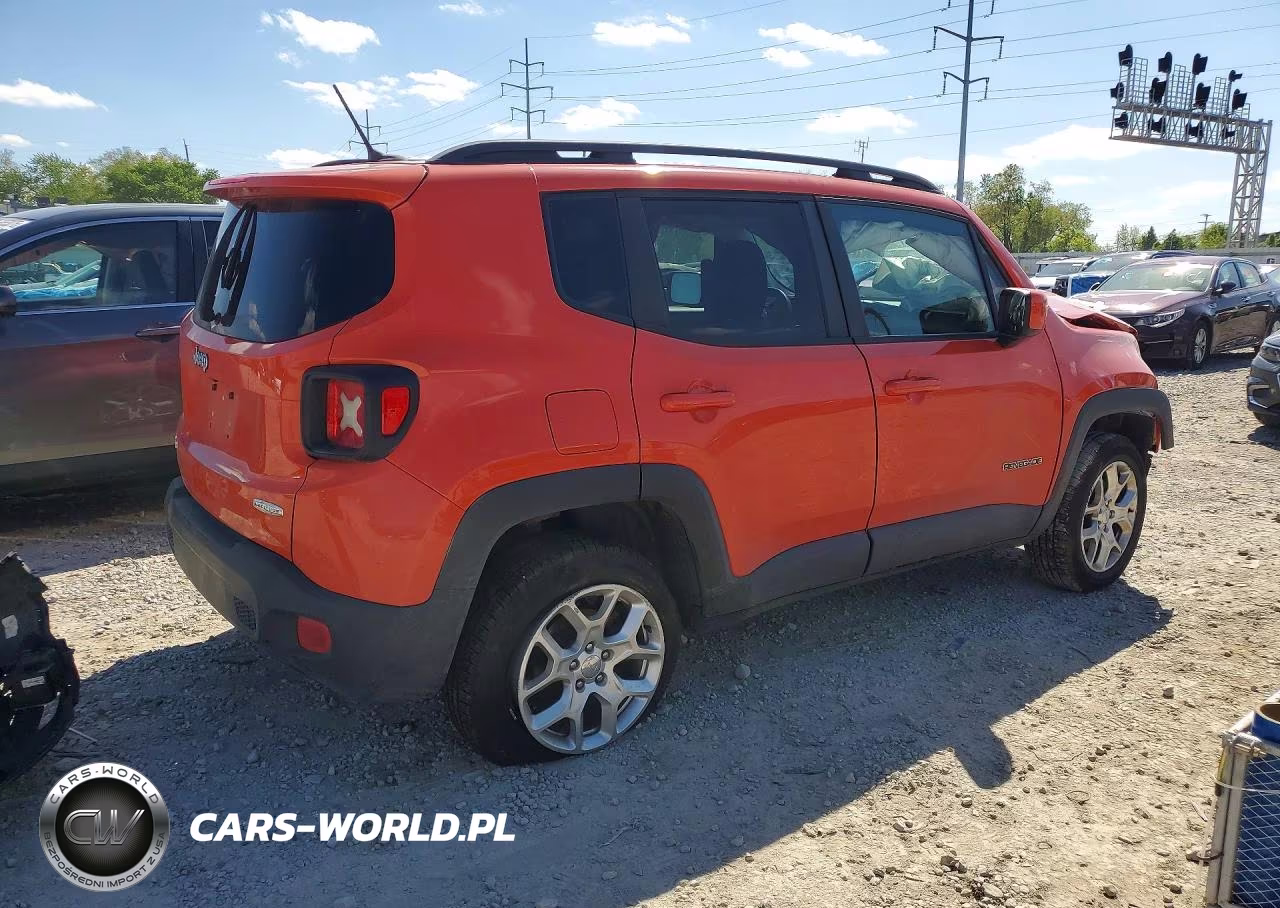 2015 Jeep Renegade Latitude VIN:ZACCJBBT2FPB32404 - 3