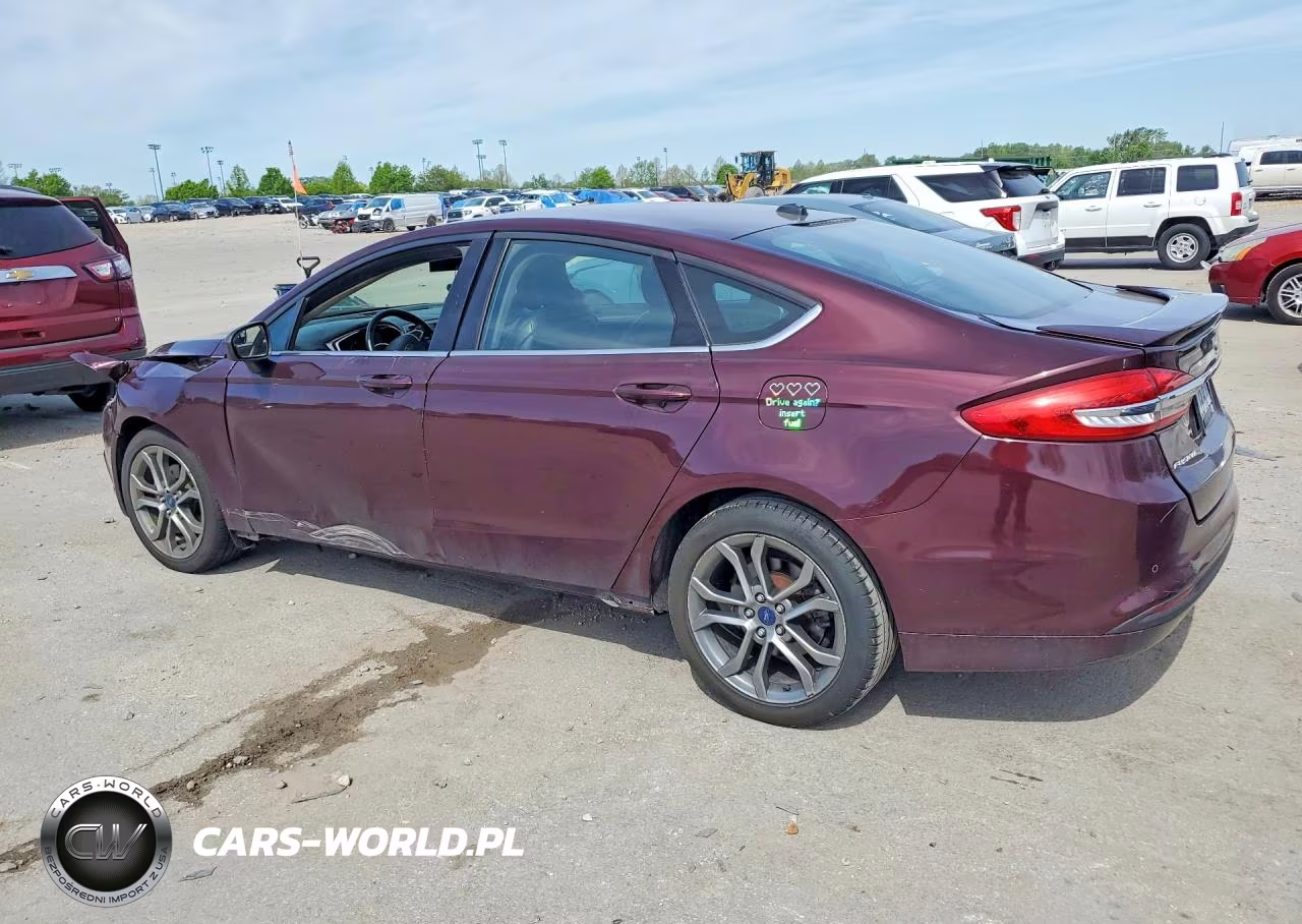 2017 Ford Fusion Se VIN:3FA6P0HD4HR262280 - 2