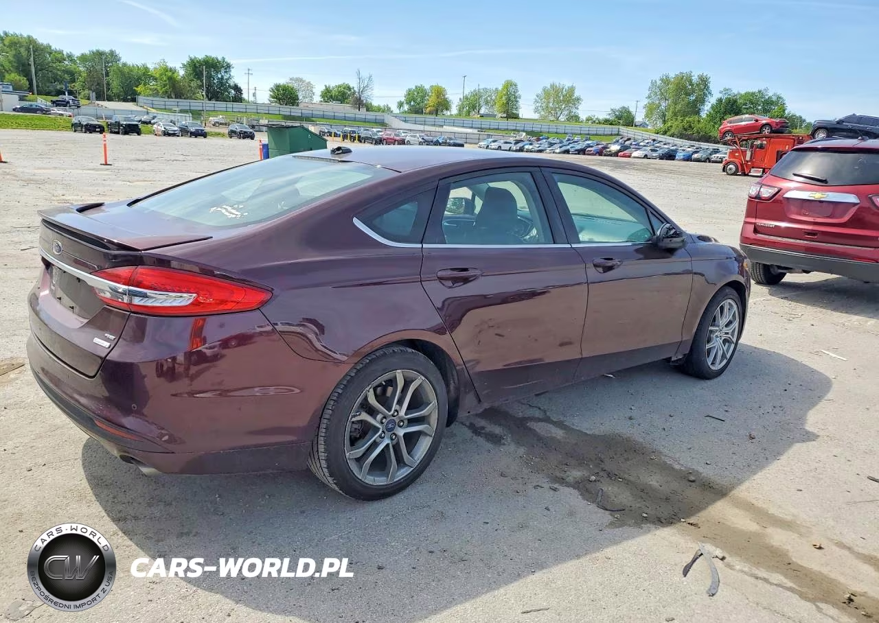 2017 Ford Fusion Se VIN:3FA6P0HD4HR262280 - 3
