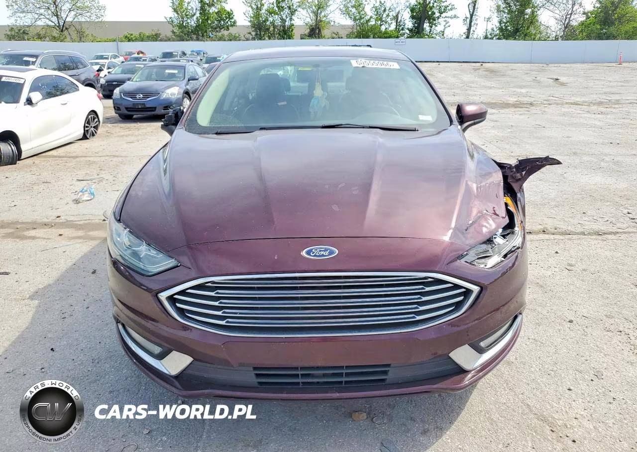 2017 Ford Fusion Se VIN:3FA6P0HD4HR262280 - 5