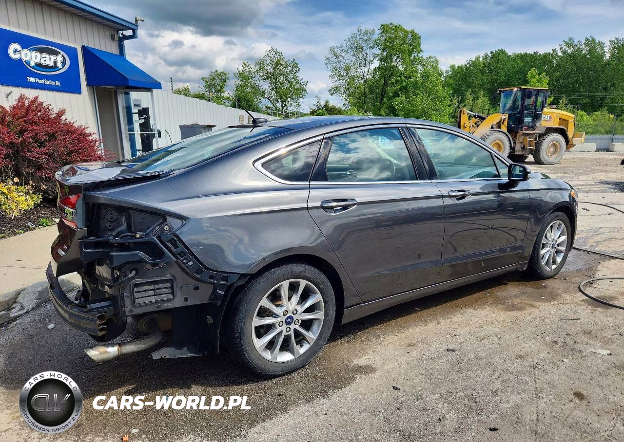 2017 Ford Fusion Se VIN:3FA6P0HD5HR372741 - 3