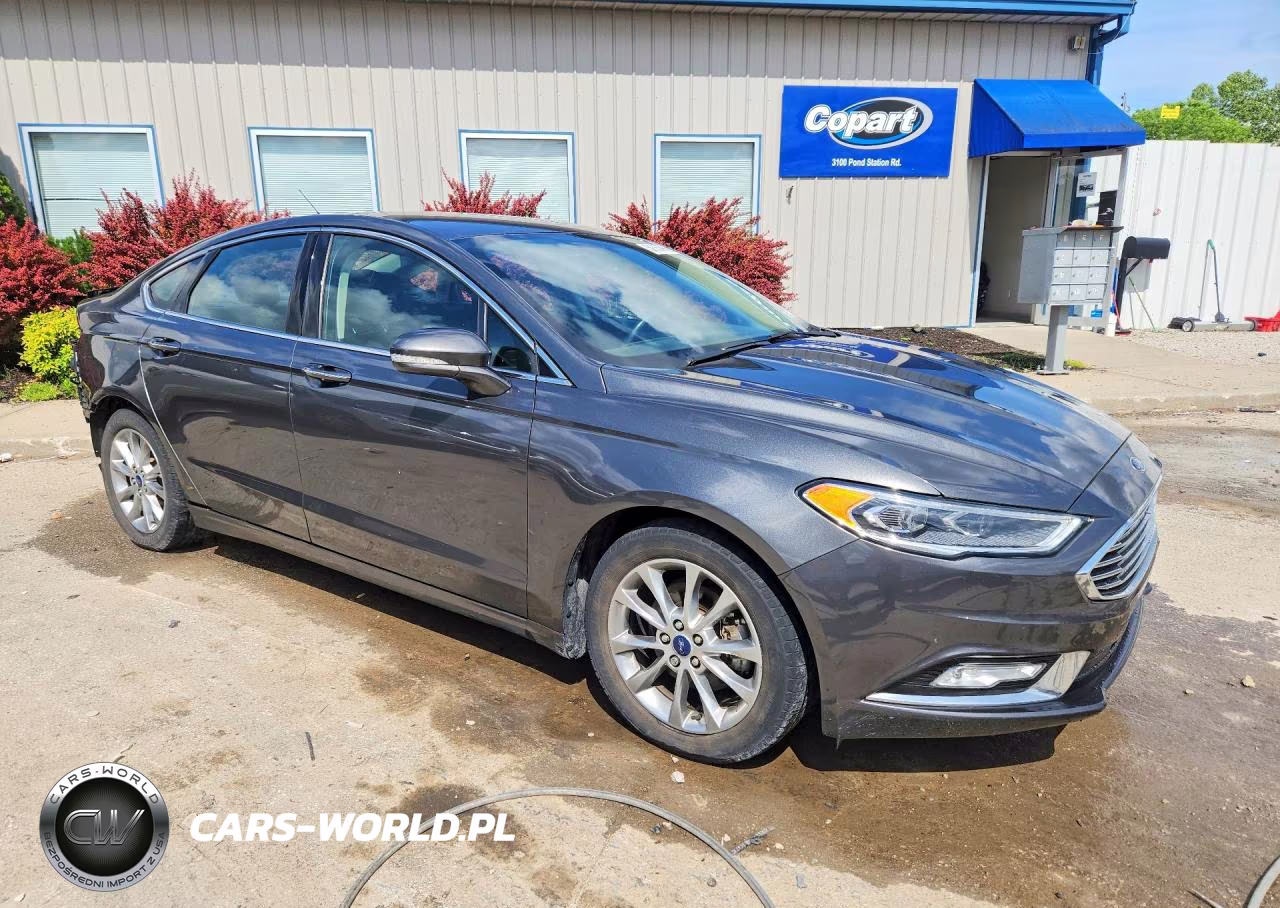 2017 Ford Fusion Se VIN:3FA6P0HD5HR372741 - 4