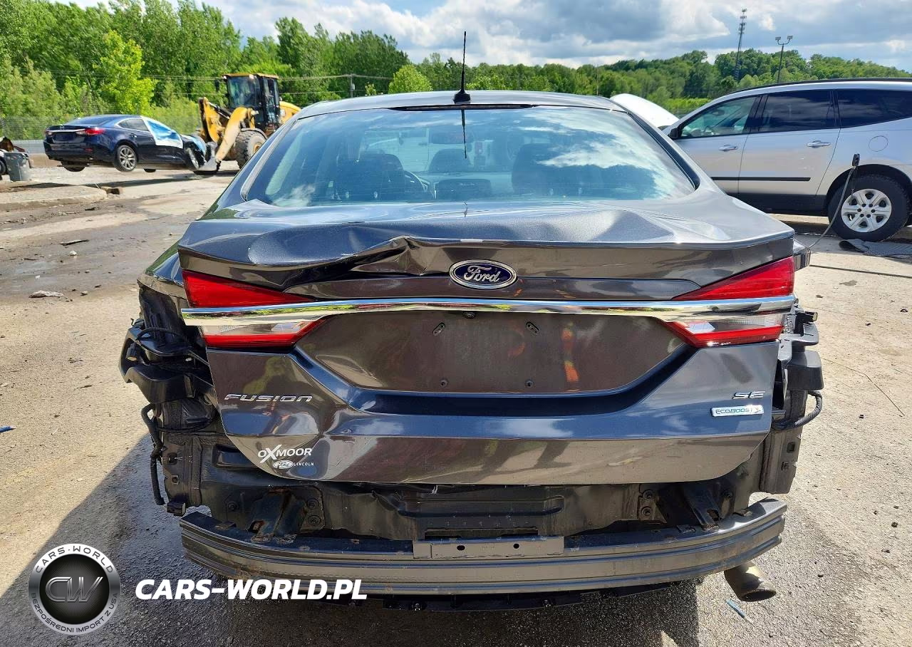 2017 Ford Fusion Se VIN:3FA6P0HD5HR372741 - 6