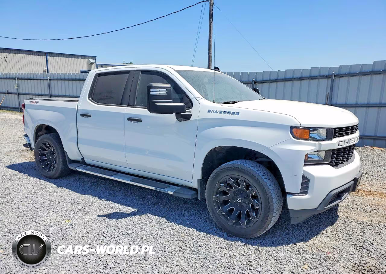 2019 Chevrolet Silverado K1500 Custom VIN:3GCUYBEF0KG700943 - 4