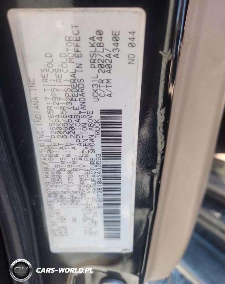 2004 Toyota Tundra Double Cab Limited VIN:5TBET38104S439593 - 12