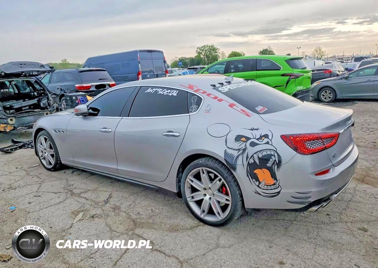 2014 Maserati Quattroporte S VIN:ZAM56RRA6E1079319 - 2