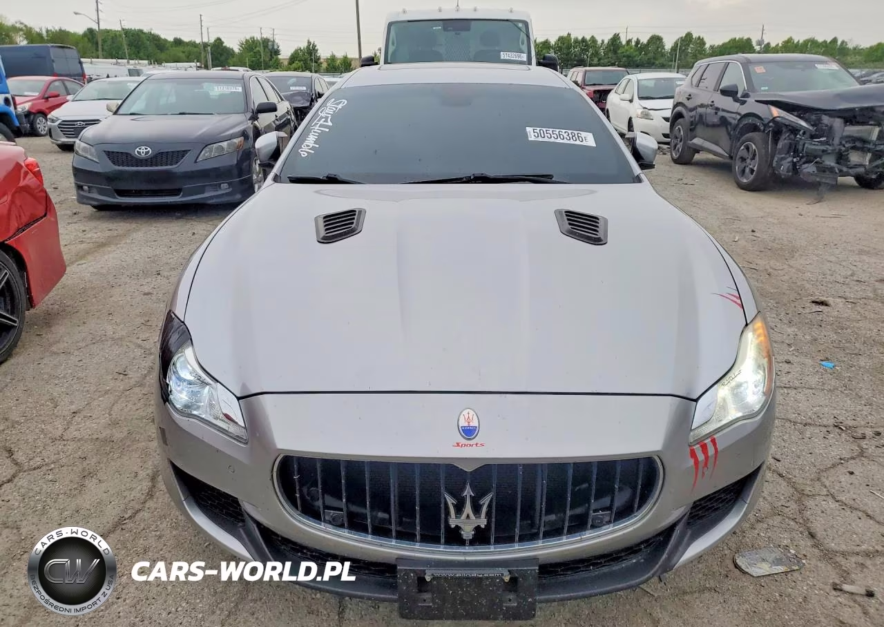 2014 Maserati Quattroporte S VIN:ZAM56RRA6E1079319 - 5