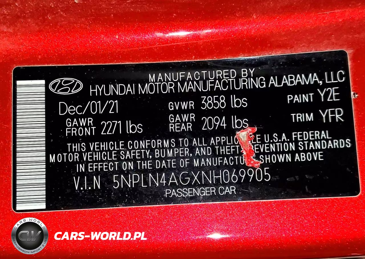 2022 Hyundai Elantra Sel VIN:5NPLN4AGXNH069905 - 13