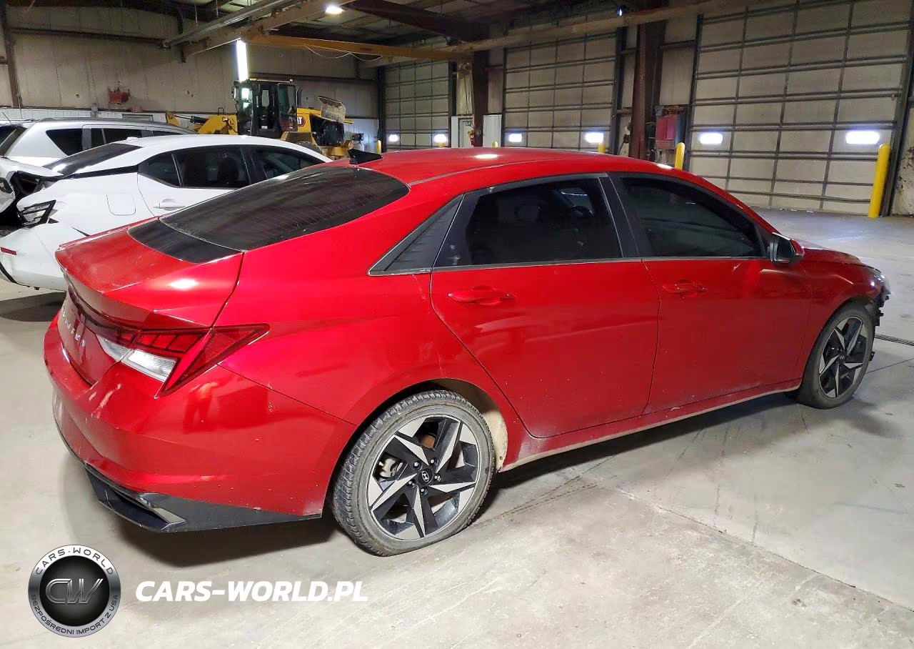 2022 Hyundai Elantra Sel VIN:5NPLN4AGXNH069905 - 3