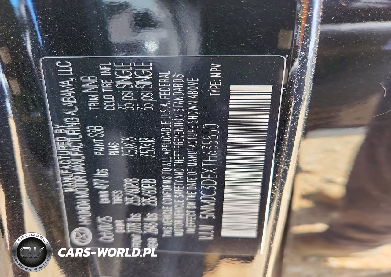 2026 Hyundai Tucson Sel Convenience VIN:5NMJC3DEXTH635850 - 14