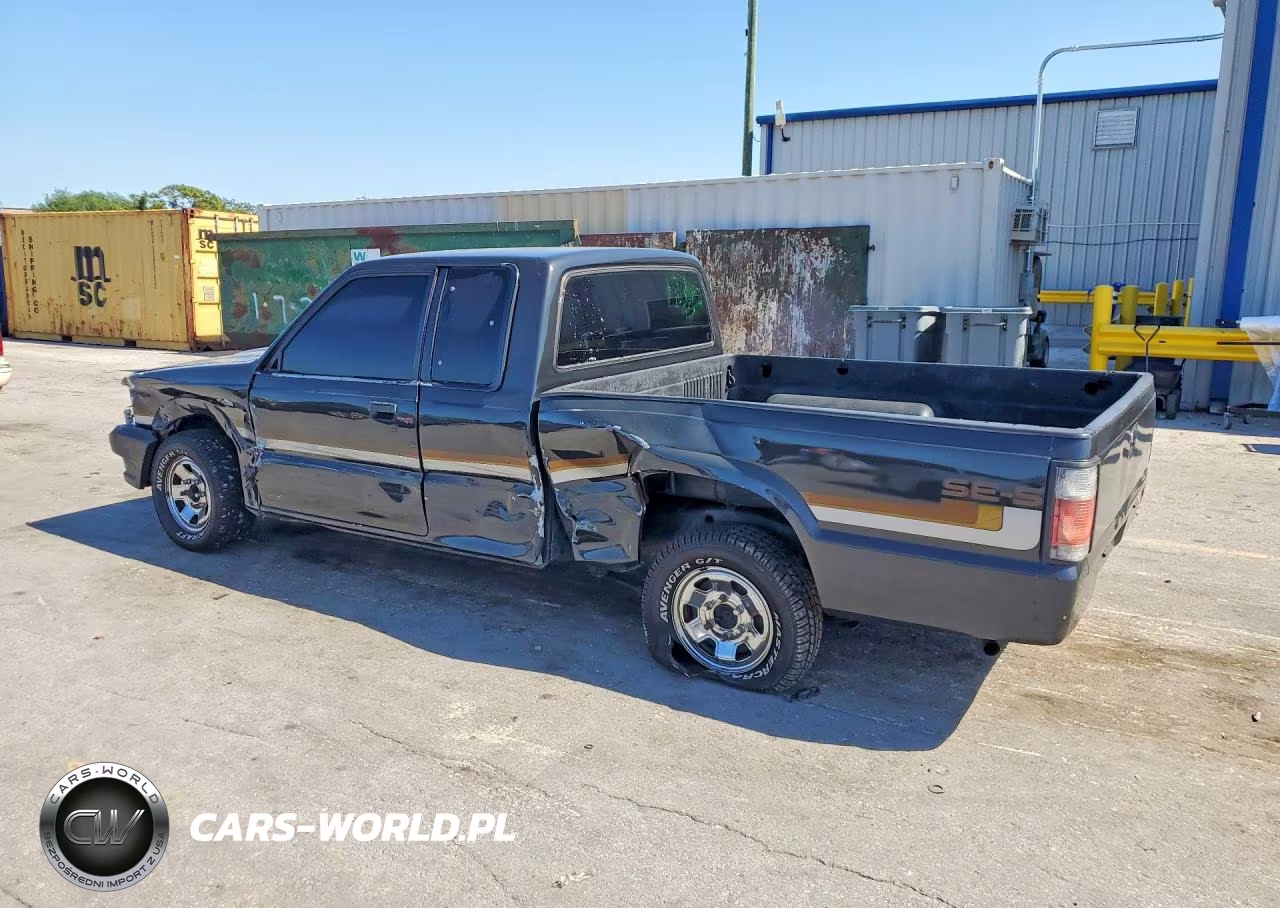 1991 Mazda B2600 Cab Plus VIN:JM2UF3140M0158939 - 2