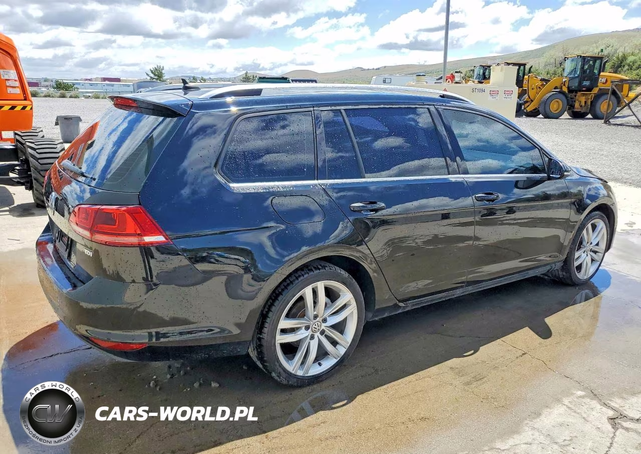 2015 Volkswagen Golf Sportwagen Tdi S VIN:3VWCA7AU0FM510341 - 3