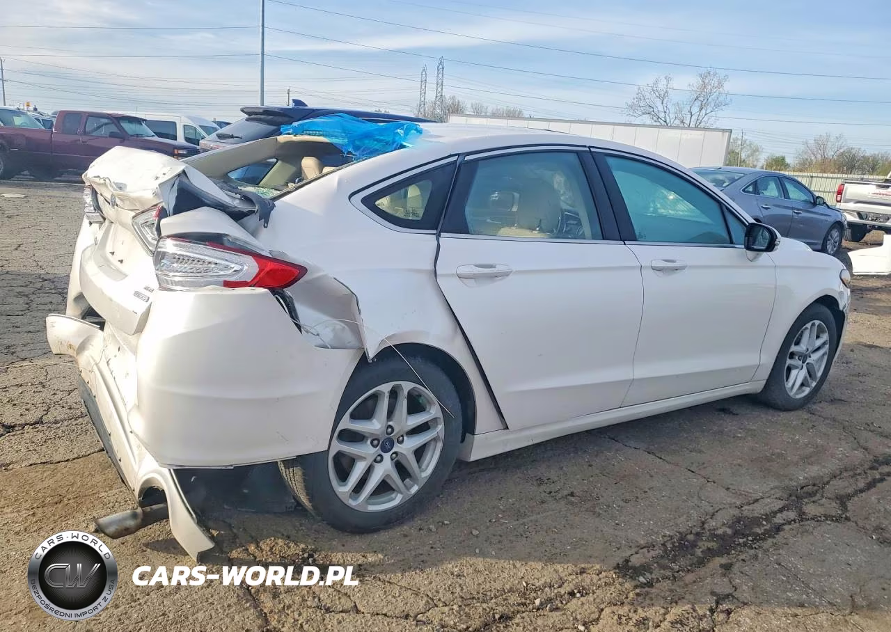 2014 Ford Fusion Se VIN:3FA6P0HD3ER376282 - 3