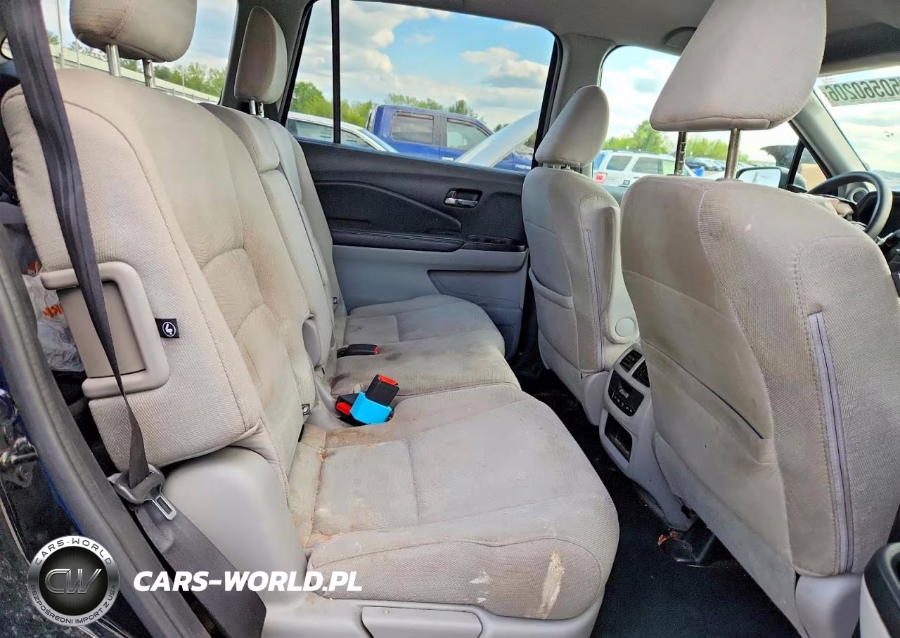2017 Honda Pilot Ex VIN:5FNYF6H37HB050555 - 10