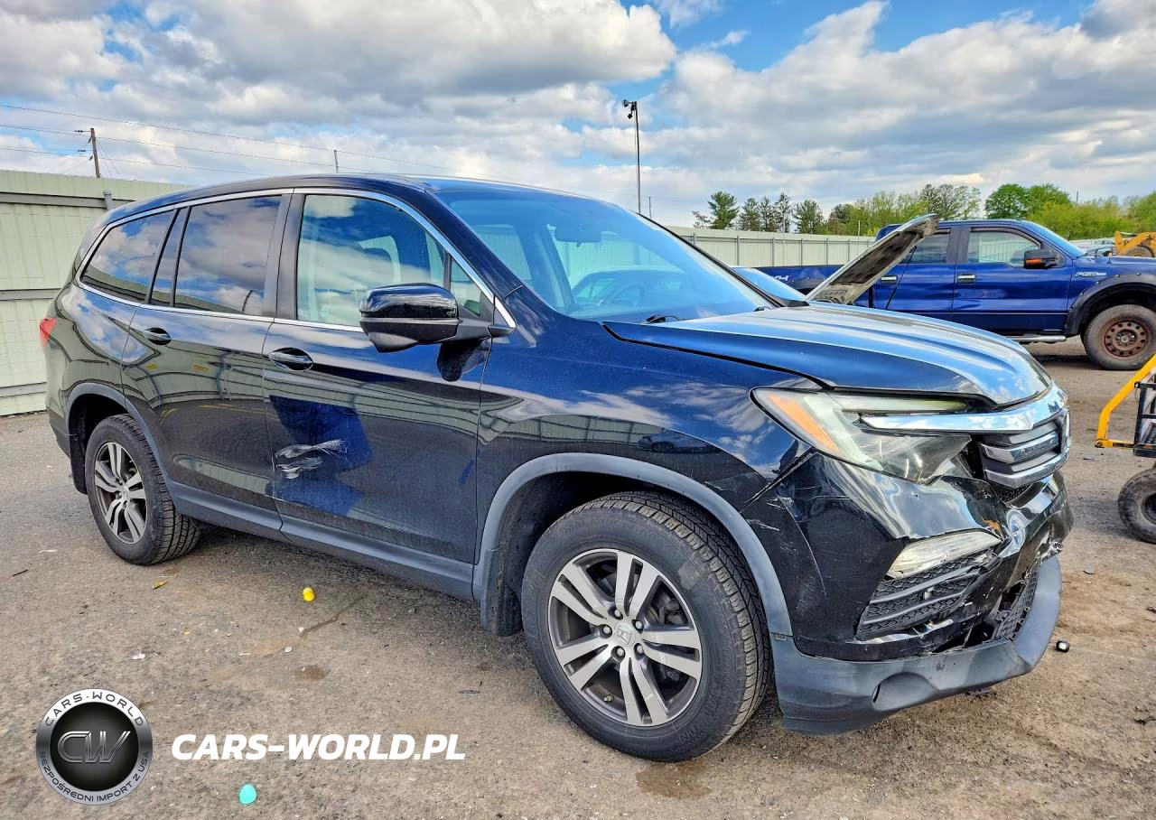 2017 Honda Pilot Ex VIN:5FNYF6H37HB050555 - 4