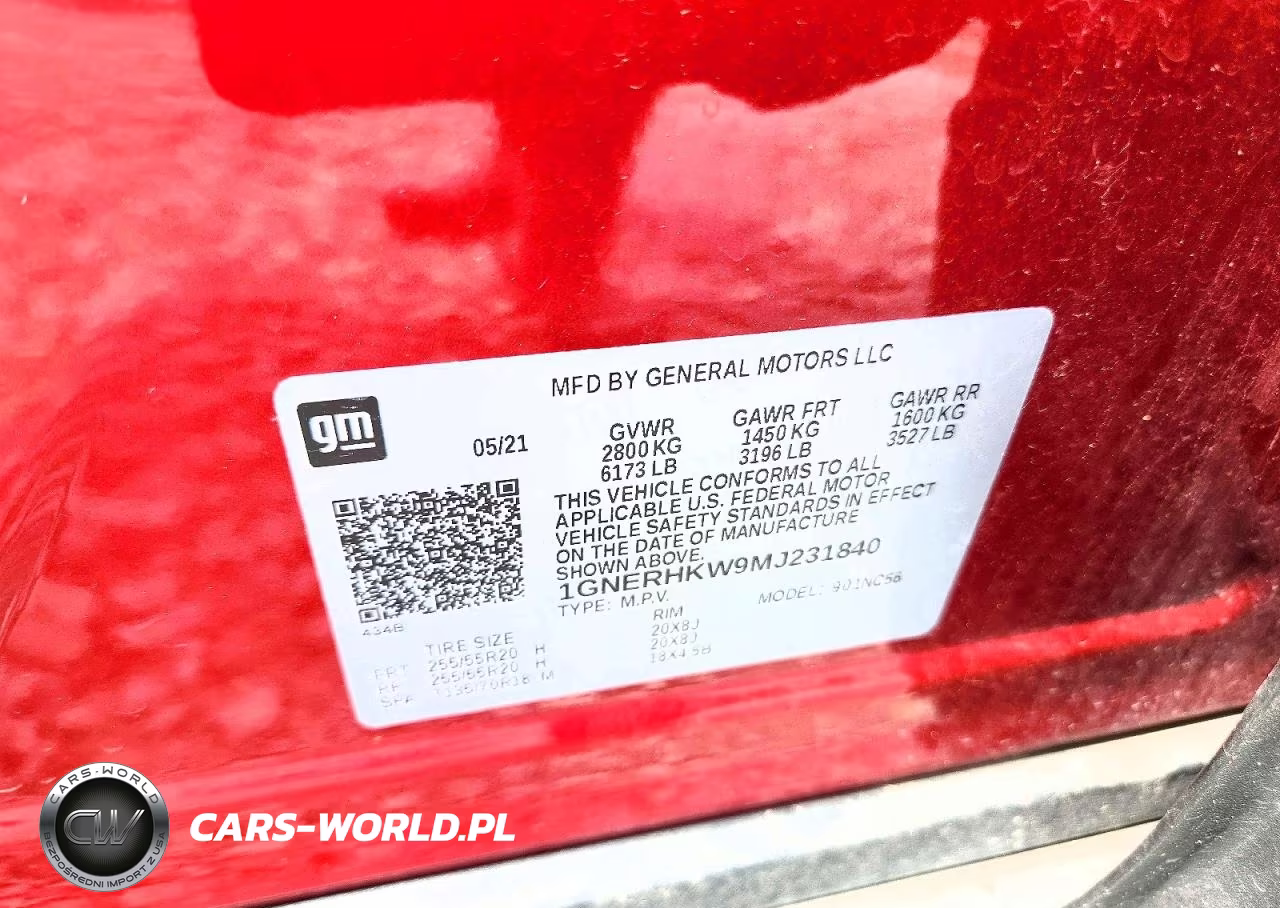 2021 Chevrolet Traverse Lt VIN:1GNERHKW9MJ231840 - 13