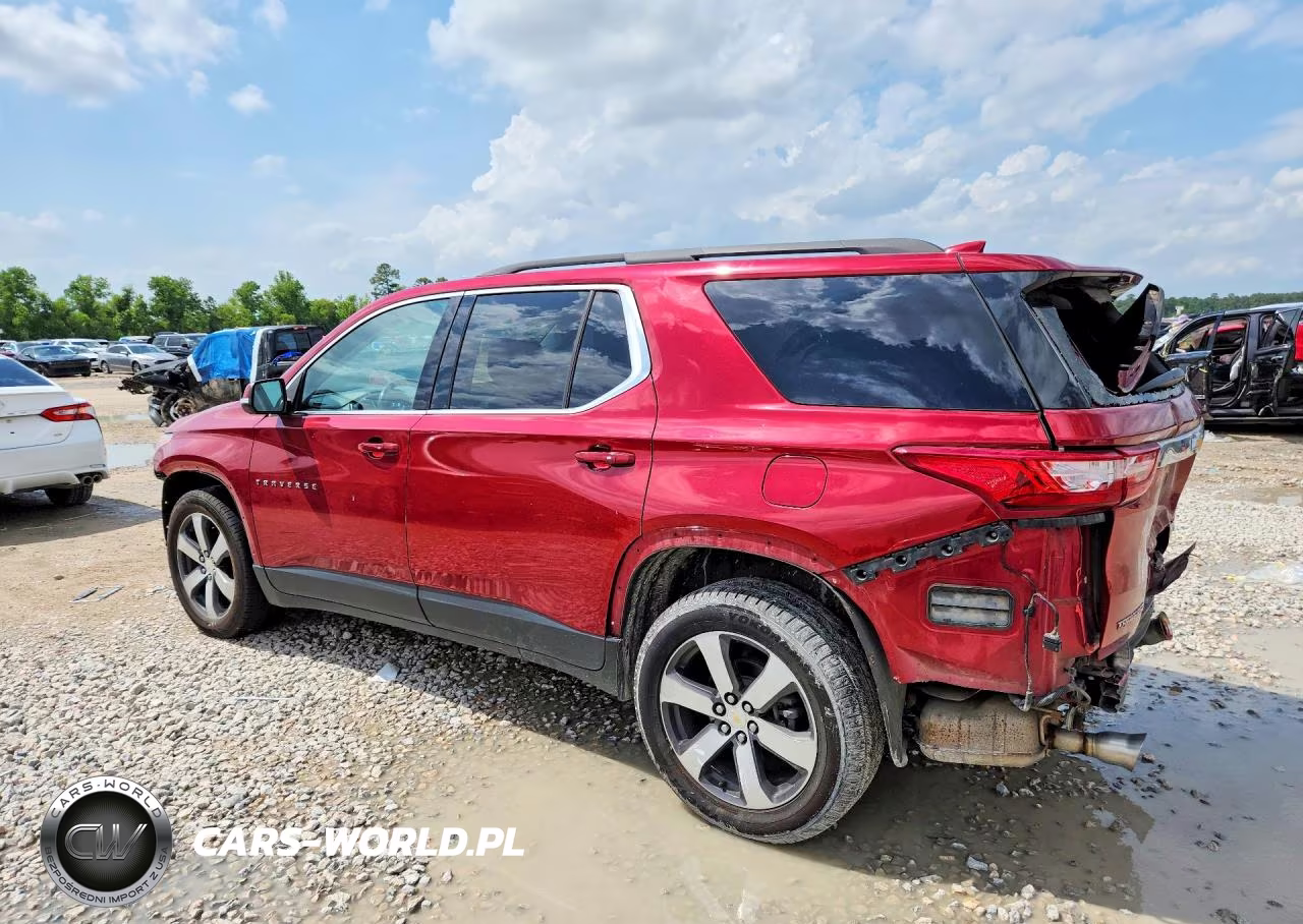 2021 Chevrolet Traverse Lt VIN:1GNERHKW9MJ231840 - 2