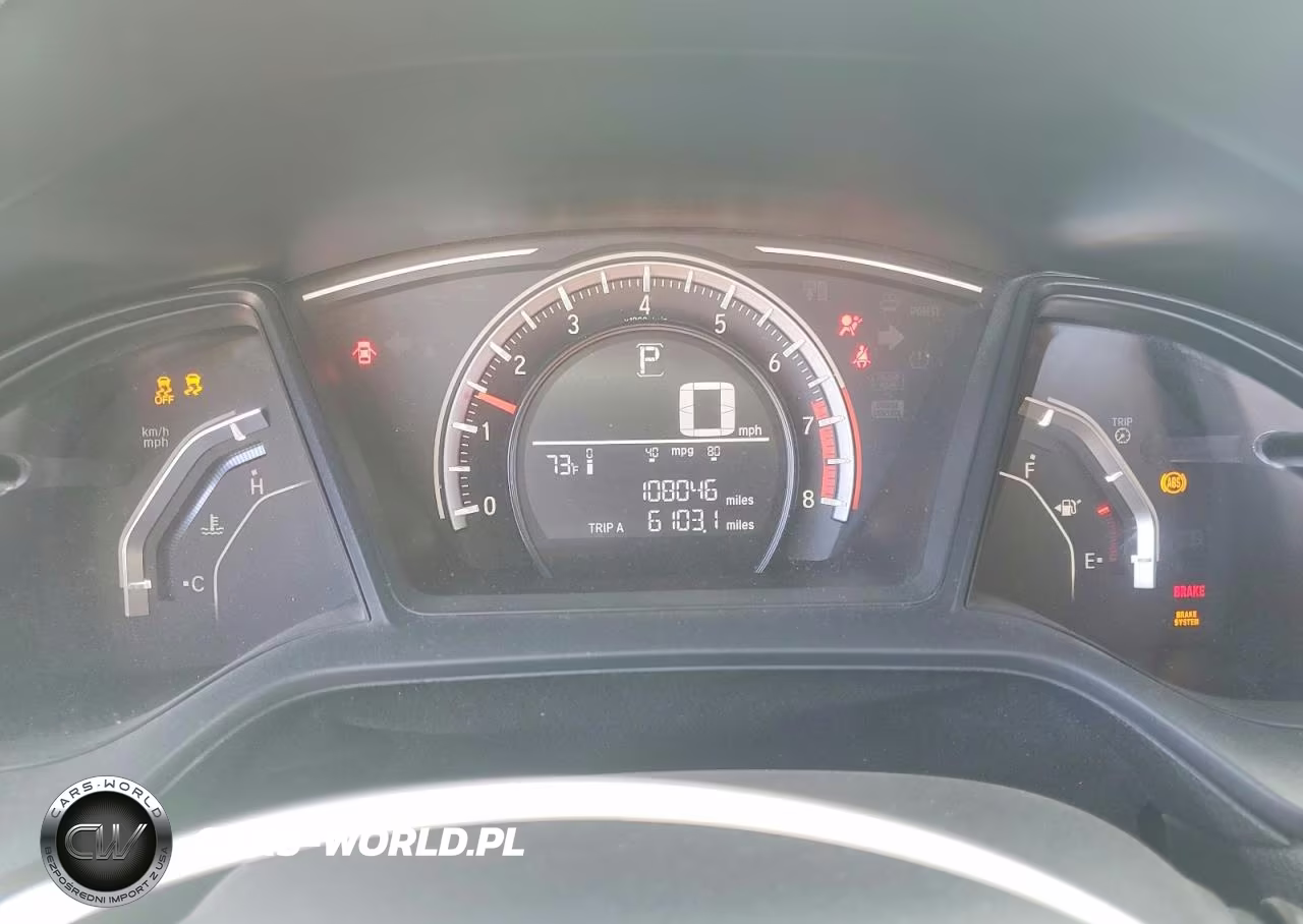 2017 Honda Civic Lx VIN:2HGFC2F59HH544831 - 9