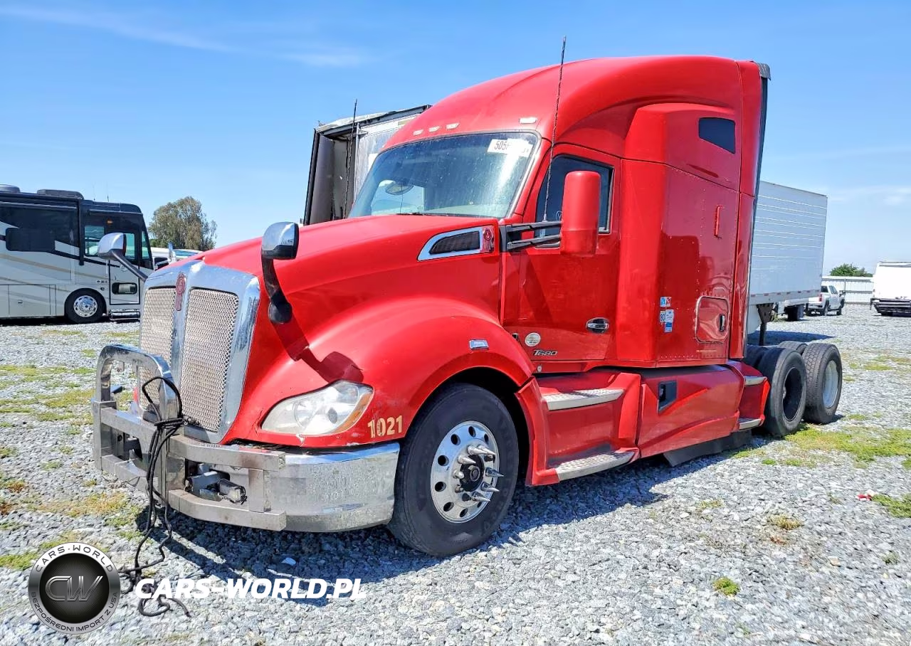 2019 Kenworth Construction T680 VIN:1XKYDP9XXKJ295545 - 2
