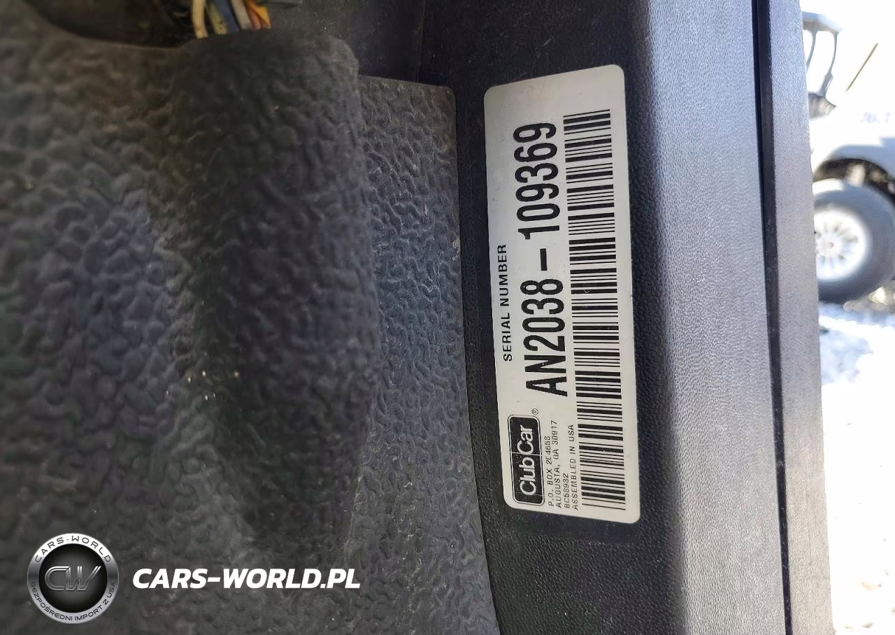 2020 Club Car Tempo Lithium VIN:AN2038109369 - 10