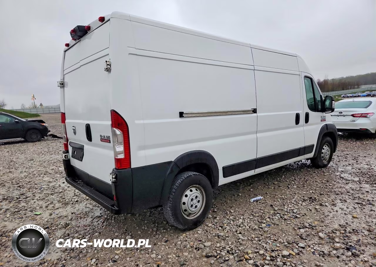 2019 Ram Promaster 2500 Delivery Van VIN:3C6TRVDG7KE507664 - 3