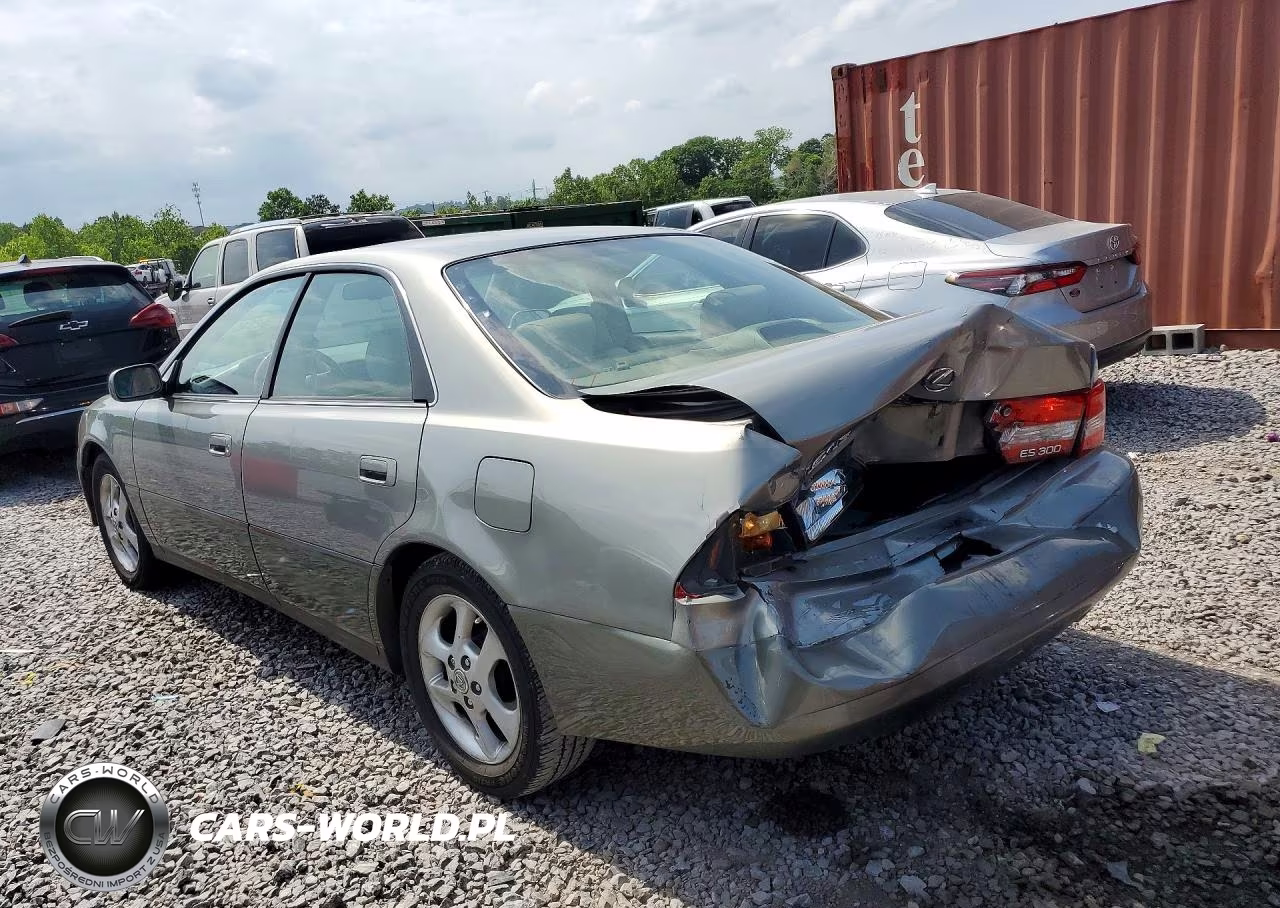 2000 Lexus Es 300 VIN:JT8BF28G3Y5101566 - 2