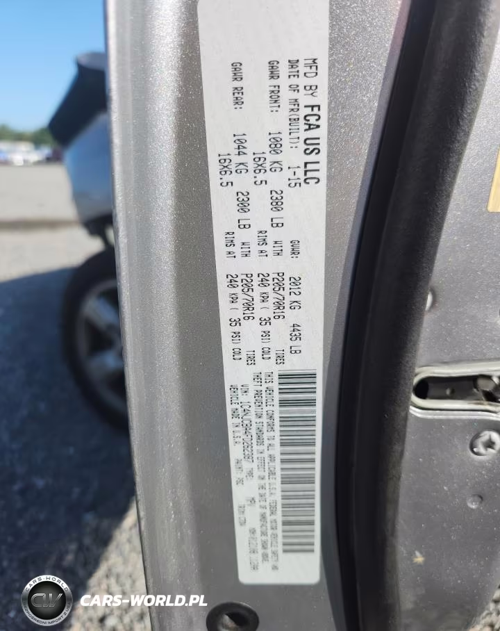 2015 Jeep Compass Sport VIN:1C4NJCBA4FD262387 - 13