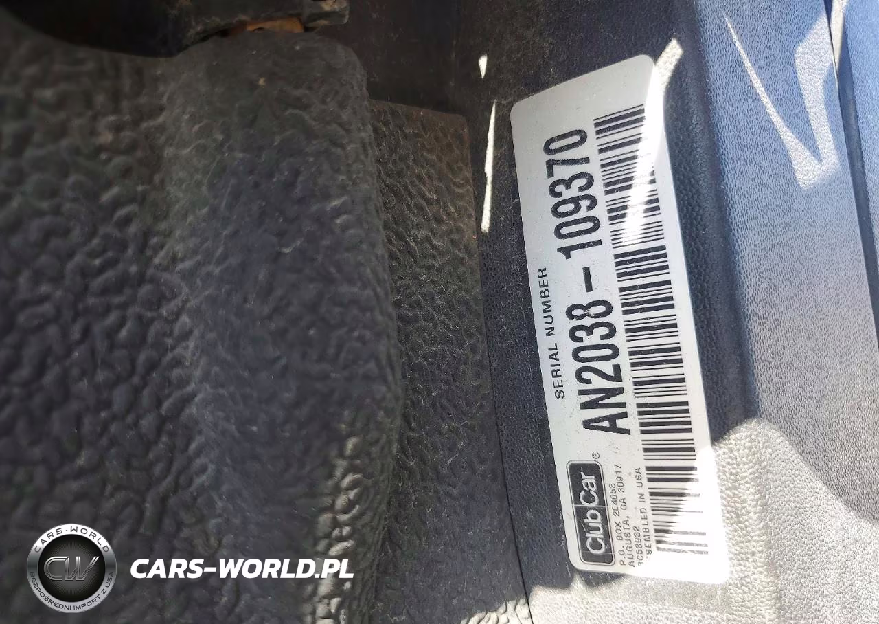 2020 Club Car Tempo Lithium VIN:AN2038109370 - 10