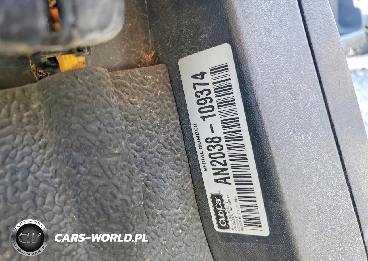 2020 Club Car Tempo Lithium VIN:AN2038109374 - 10