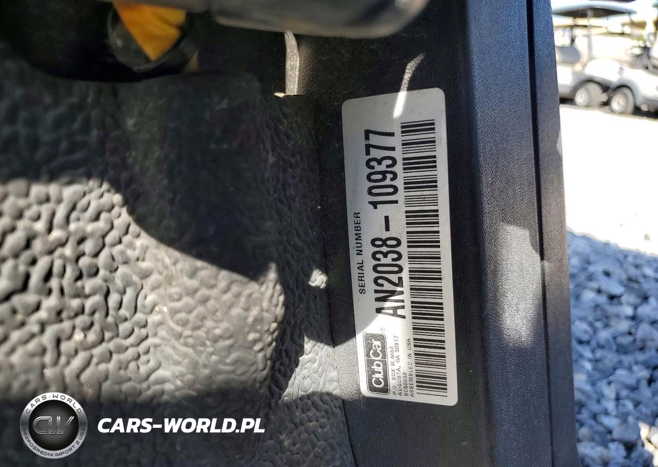 2020 Club Car Tempo Lithium VIN:AN2038109377 - 10