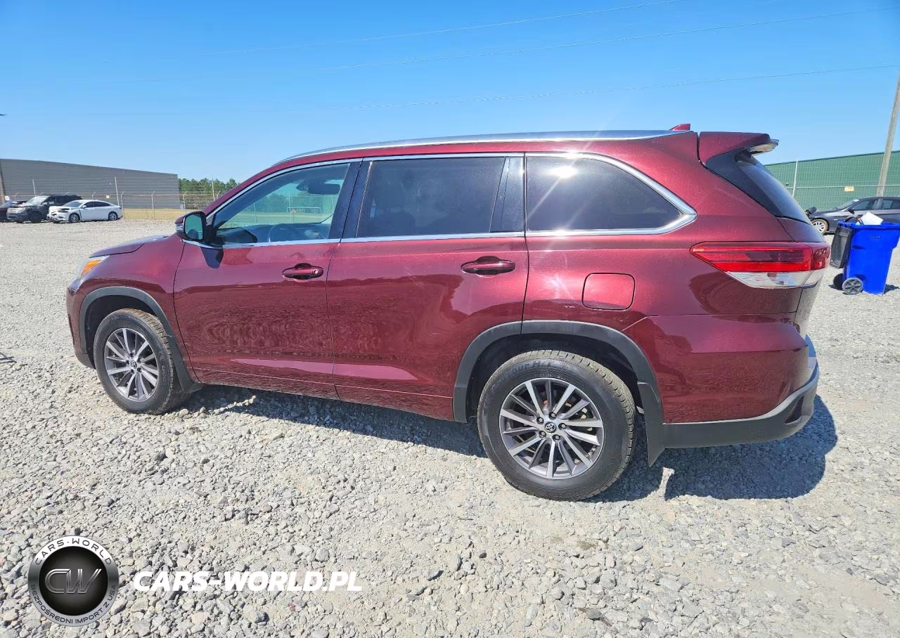 2018 Toyota Highlander Xle VIN:5TDJZRFH4JS804182 - 2