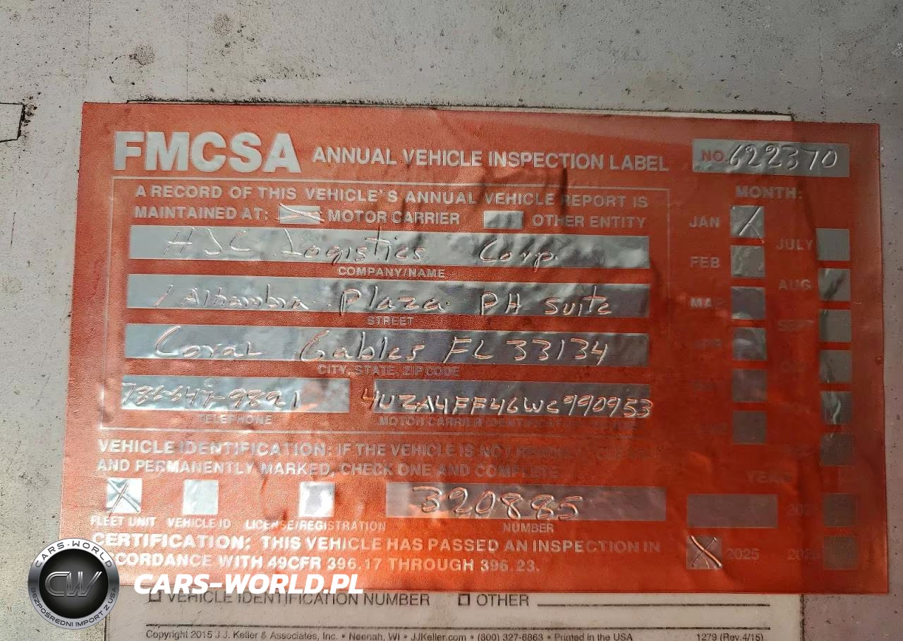1998 Freightliner Chassis M - Delivery Truck VIN:4UZA4FF46WC990953 - 13