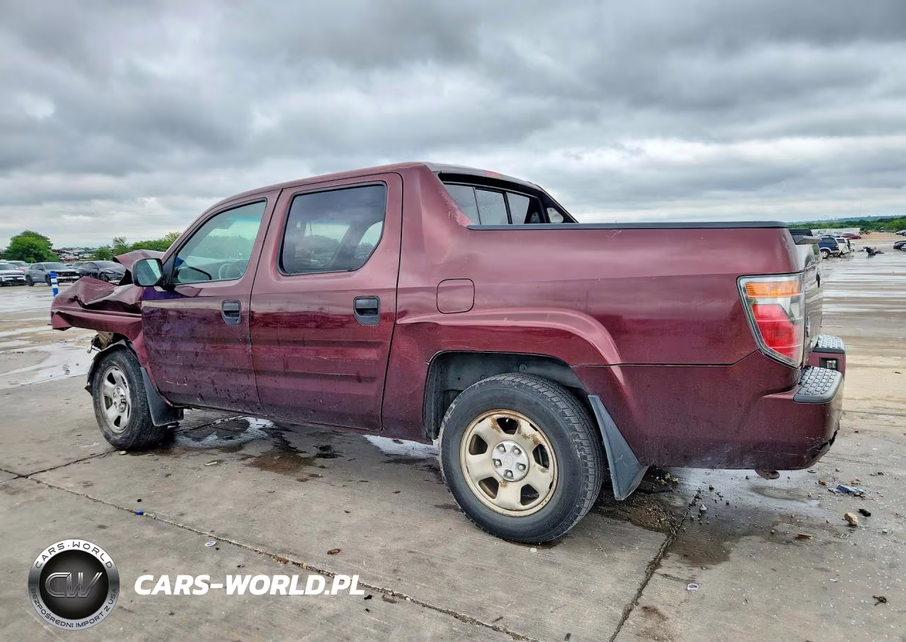 2007 Honda Ridgeline Rt VIN:2HJYK16217H551356 - 2
