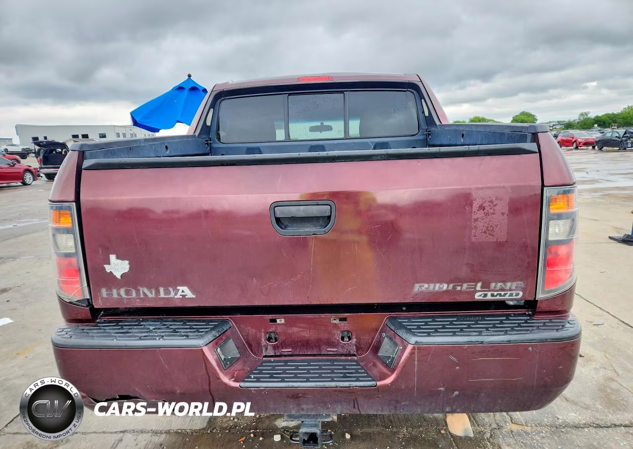 2007 Honda Ridgeline Rt VIN:2HJYK16217H551356 - 6
