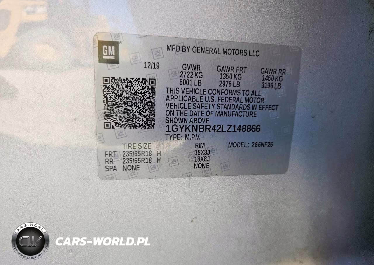 2020 Cadillac Xt5 Luxury VIN:1GYKNBR42LZ148866 - 13