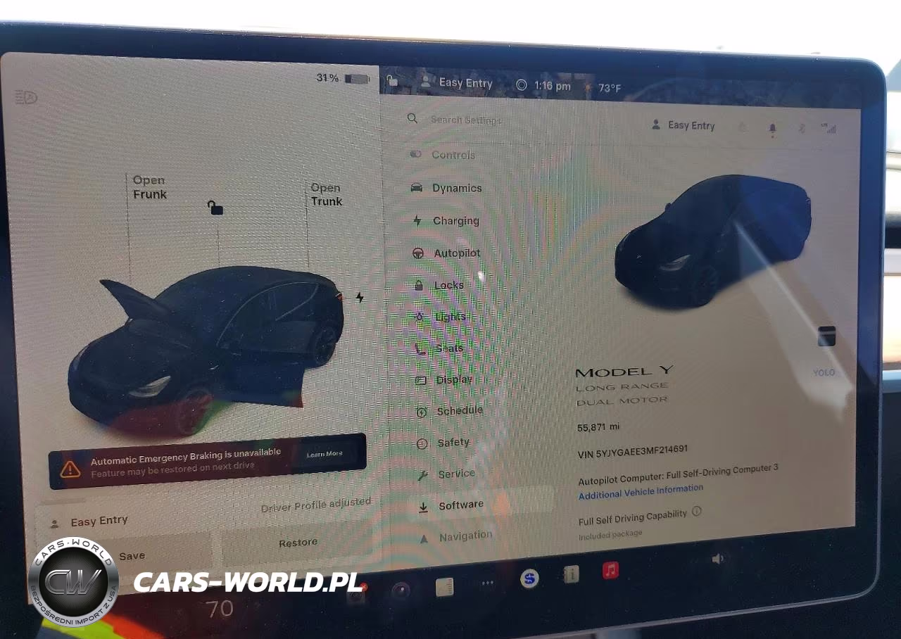 2021 Tesla Model Y VIN:5YJYGAEE3MF214691 - 9
