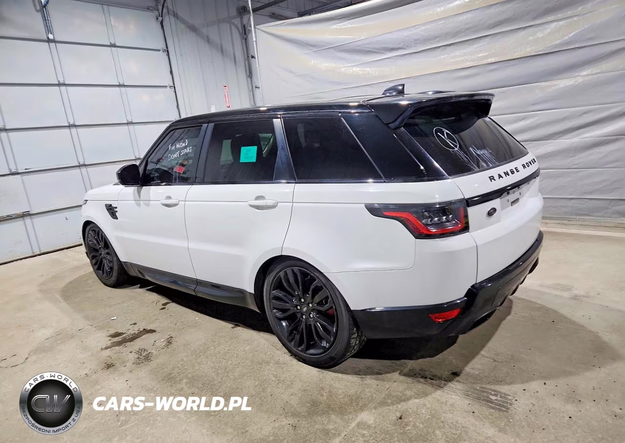 2019 Land Rover Range Rover Sport Hse VIN:SALWR2RV8KA833867 - 2