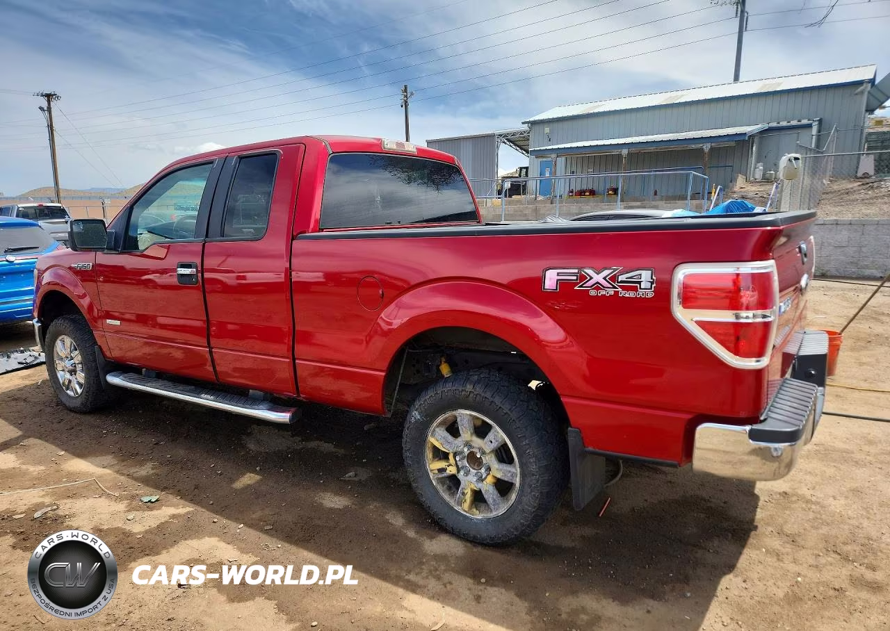 2012 Ford F150 Super Cab VIN:1FTFX1ET0CFB07548 - 2
