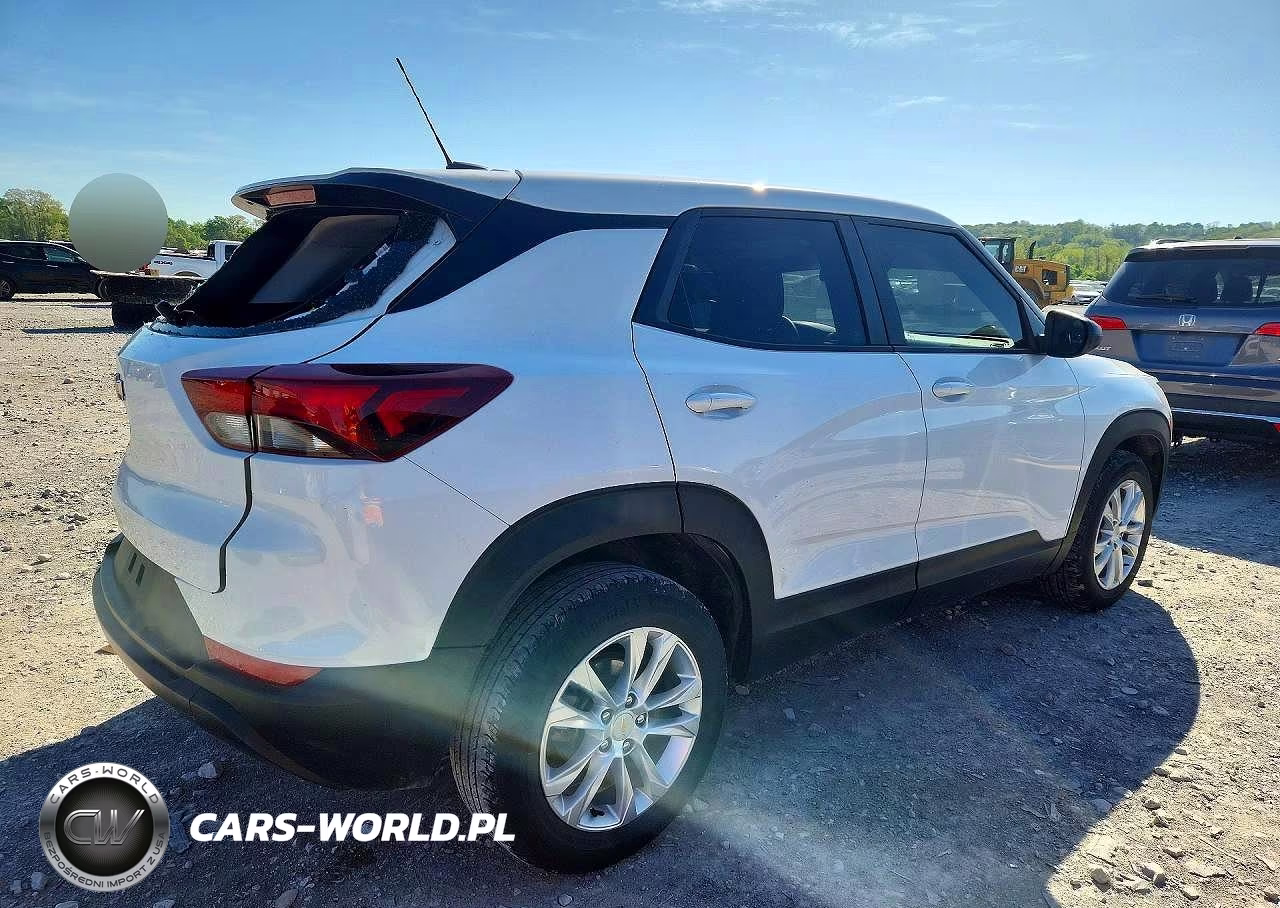 2022 Chevrolet Trailblazer Ls VIN:KL79MMS25NB105787 - 3