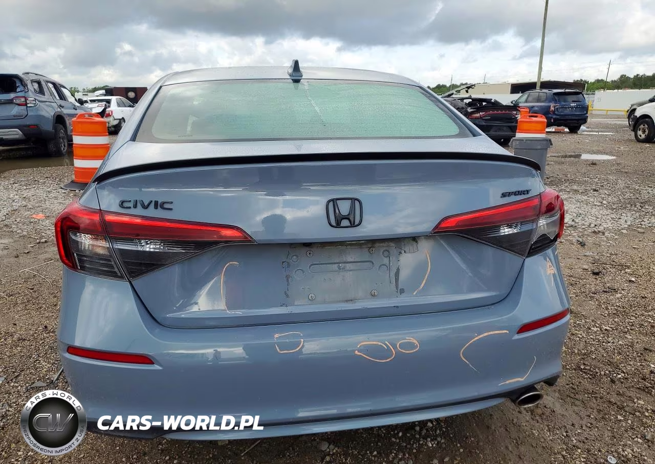 2022 Honda Civic Sport VIN:2HGFE2F53NH577037 - 6