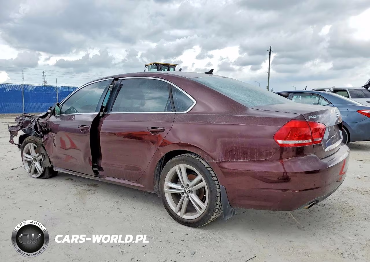 2014 Volkswagen Passat Se VIN:1VWBN7A31EC064935 - 2